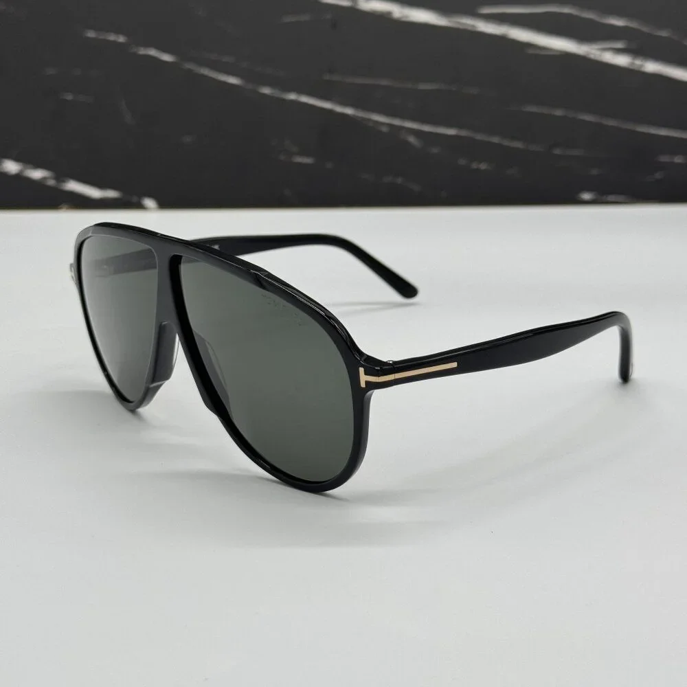 NEW TOM FORD VLADIMIR TF1211 01N BLACK MEN SUNGLASSES FT1211 01N